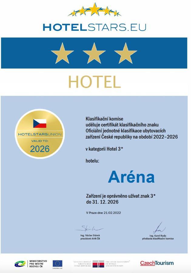 Hotel Arena Brumov Экстерьер фото